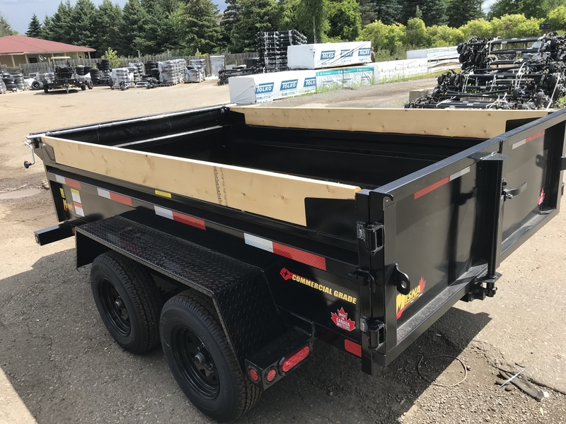 Cargo, Utility Trailers  2025 Miska 3.5 Ton Scissor Lift Dump Trailer Photo